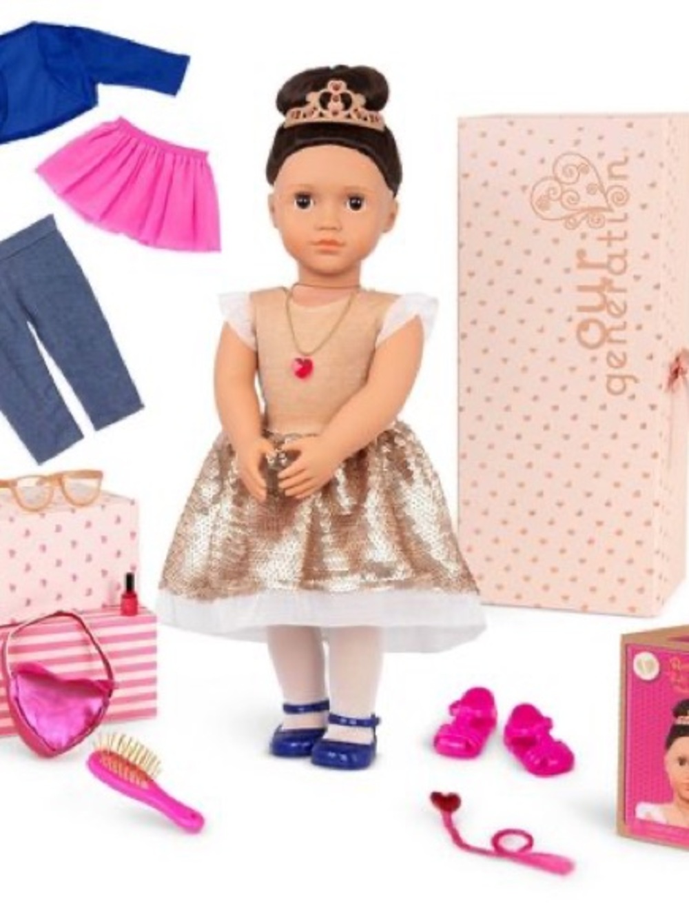 Pink Doll Accessory Set - Our Generation